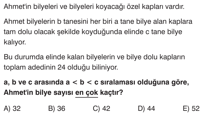 Temel Kavramlar sorusu 2