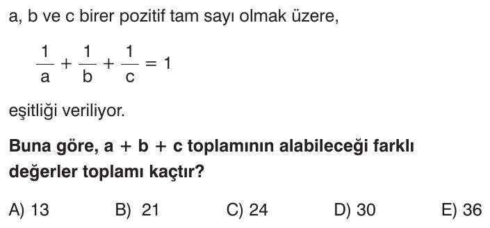 Rasyonel Sayılar sorusu 1