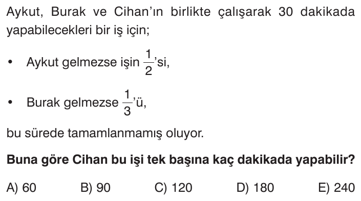 İşçi Problemleri sorusu 2