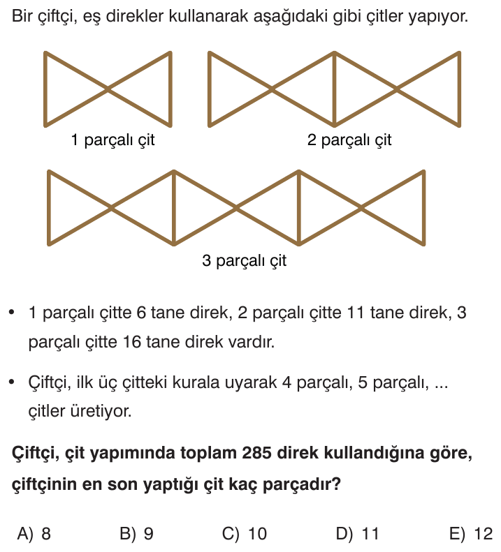 Rutin Olmayan Problemler sorusu 1