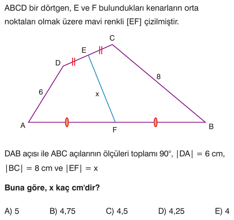 Dörtgenler sorusu 2